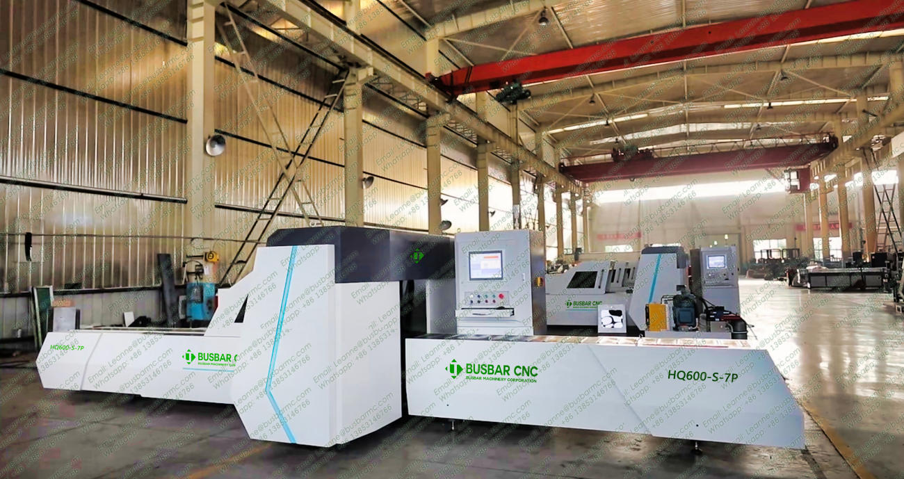 CNC pons- en knipmachine voor rails