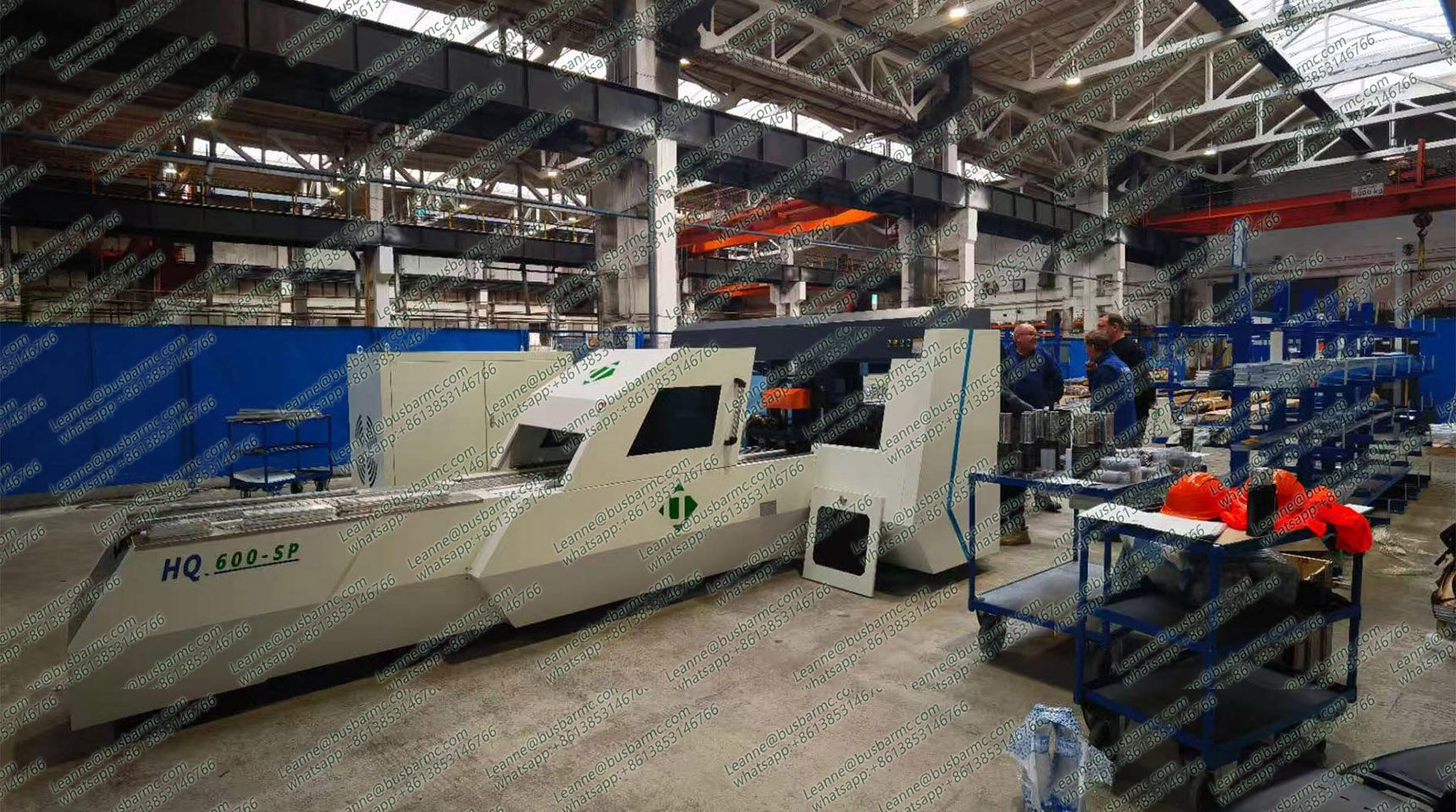CNC-busbarmachine toepassingsproject 07