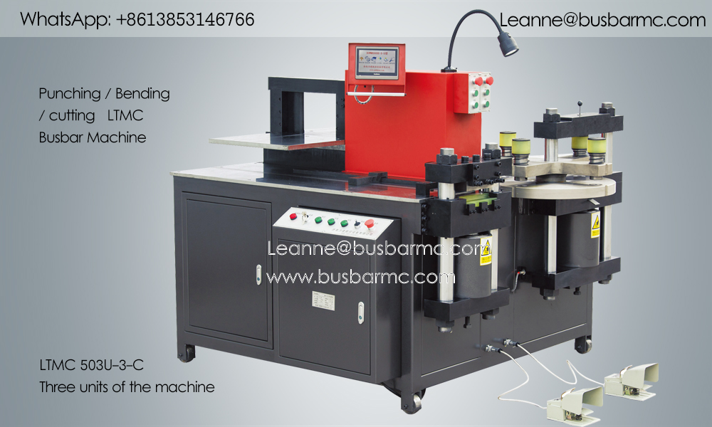 Volautomatische busbar machine – ponsen, buigen en knippen