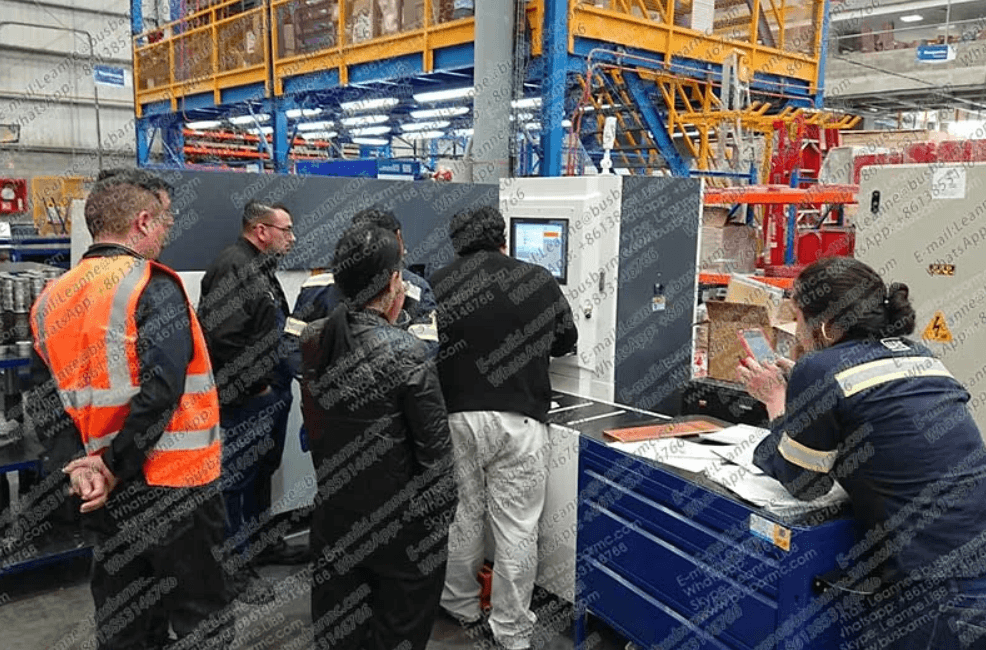 CNC-busbarmachine toepassingsproject 05