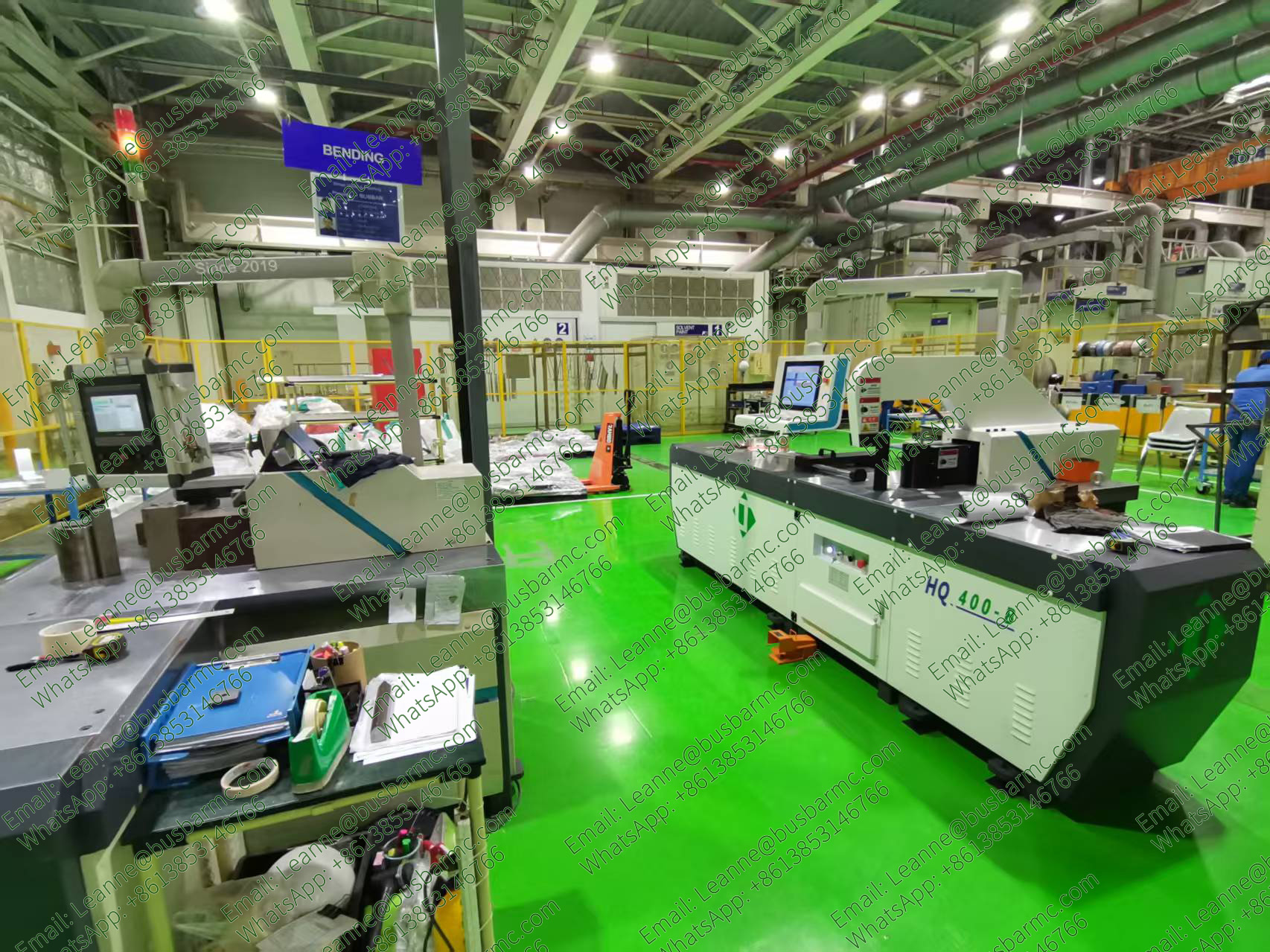 HQ400-1200B CNC railbuigmachine